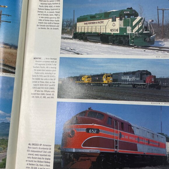 Trains Magazine of Railroading u June 1994 Vol 54 No 6 Troop Train Stories - Picture 8 of 12